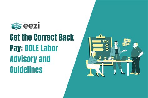 back pay computation dole|DOLE Labor Advisory 06 Series of 2020: GUIDELINES ON THE .